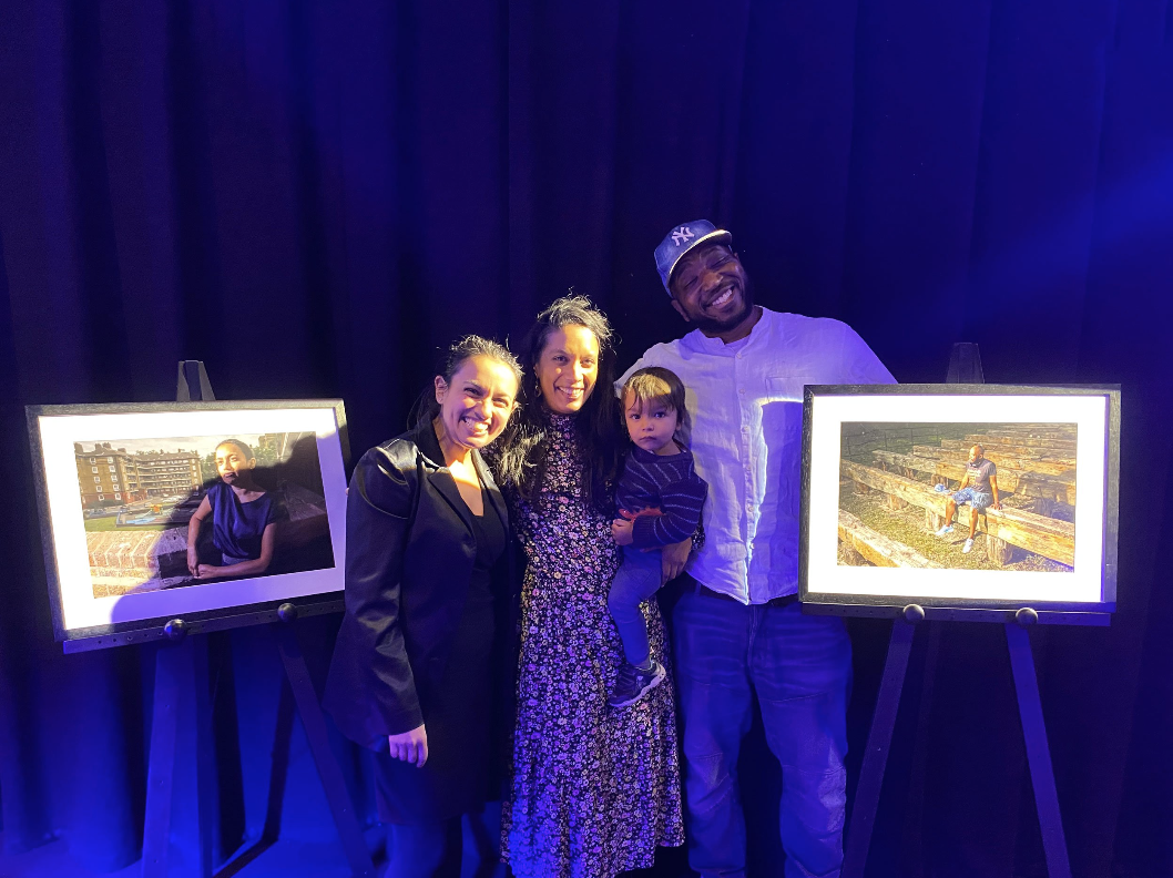 Shoba Poduval and colleagues at Diverse Voices event